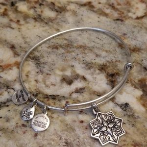 Alex & Ani Healing Love Charm Bangle